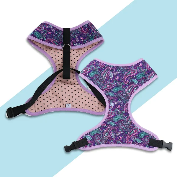 large reversible dog harness