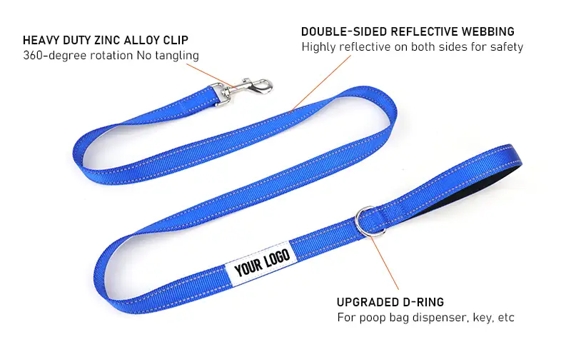 odm nylon dog leash